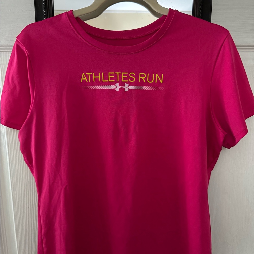 Under Armour Pink Short Sleeve Tee